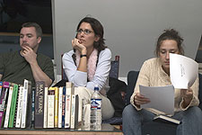 Students at The Writers' Loft