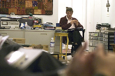 Jerry leads every workshop himself.